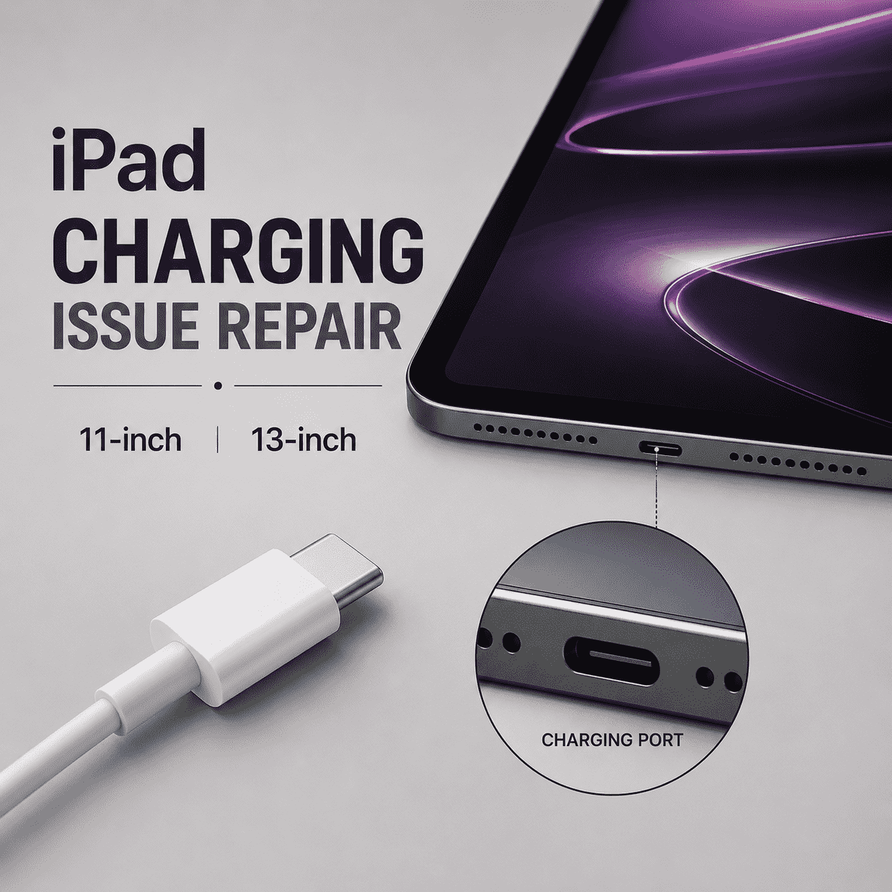 iPad Pro M5 11-inch|13-inch|Charging Repair